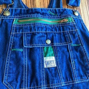 Vintage Style Liberty Bib overalls Mens tags size 42x30 (measures 47 x 27.5)